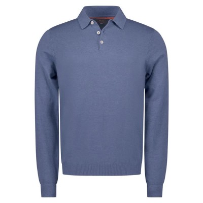 дамски,блузи,с,яка,мъжки,блузи,с,яка,nza,new,zealand,26an281,long,sleeve,polo,blue,(spring,blue,melange)