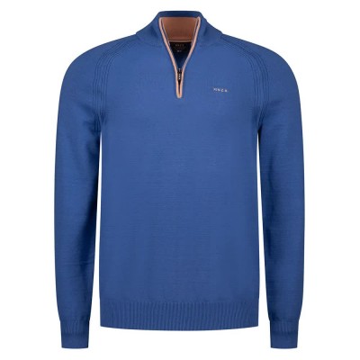 блуза,мъжки,пуловери,дамски,пуловери,nza,new,zealand,26an406,half,zip,sweater,blue,(classic,blue)