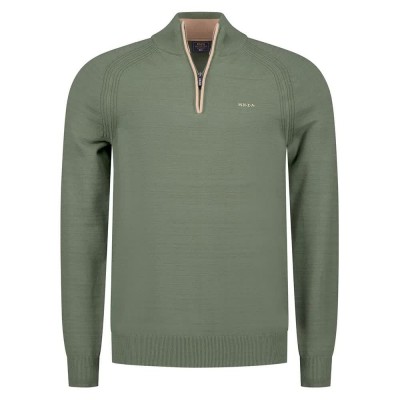 блуза,мъжки,пуловери,дамски,пуловери,nza,new,zealand,26an406,half,zip,sweater,green,(light,sage)