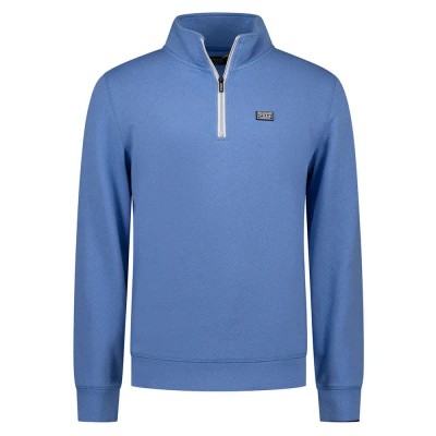блуза,мъжки,пуловери,nza,new,zealand,26bn308,half,zip,sweatshirt,blue,(cool,blue,melange)