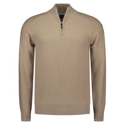 блуза,мъжки,пуловери,дамски,пуловери,nza,new,zealand,26bn408,half,zip,sweater,beige,(classic,ecru,melange)