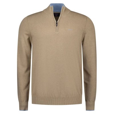 блуза,мъжки,пуловери,дамски,пуловери,nza,new,zealand,26bn465,half,zip,sweater,beige,(classic,ecru,melange)