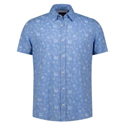 риза,с,къс,ръкав,дамски,ризи,мъжки,ризи,nza,new,zealand,26cn528s,short,sleeve,shirt,blue,(sailing,blue,melange)