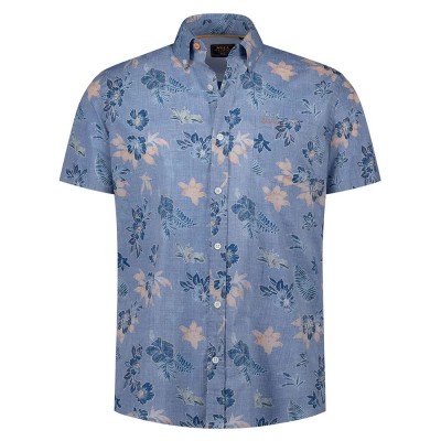 риза,с,къс,ръкав,дамски,ризи,мъжки,ризи,nza,new,zealand,26cn543s,short,sleeve,shirt,blue,(navy,sky)