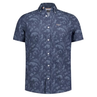 риза,с,къс,ръкав,дамски,ризи,мъжки,ризи,nza,new,zealand,26cn559s,short,sleeve,shirt,blue,(navy,sky)
