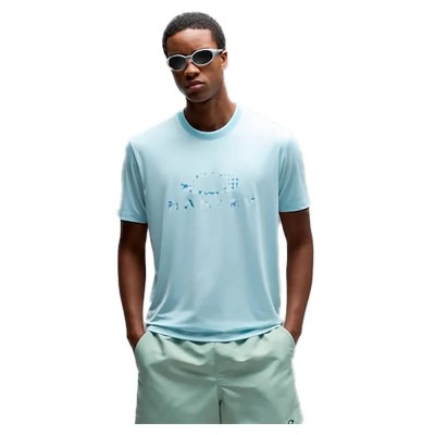 тениска,мъжки,тениски,дамски,тениски,oakley,logo,sun,uv,short,sleeve,t,shirt,blue,(frost)