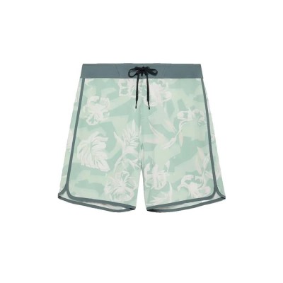 бански,гащета,мъжки,бански,костюми,oakley,session,rc,19´´,swimming,shorts,green,(camo,hibiscus,faded,gree)