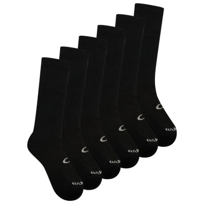 чорапи,мъжки,чорапи,дамски,чорапи,oakley,si,boot,crew,socks,3,pairs,black,(black)