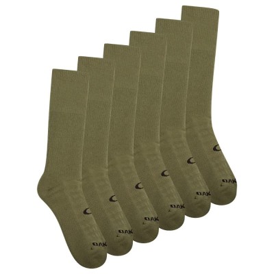 чорапи,мъжки,чорапи,дамски,чорапи,oakley,si,boot,crew,socks,3,pairs,green,(worn,olive)