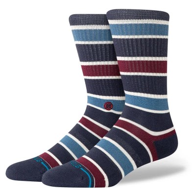 чорапи,мъжки,чорапи,дамски,чорапи,stance,devon,crew,socks,multicolor,(navy)