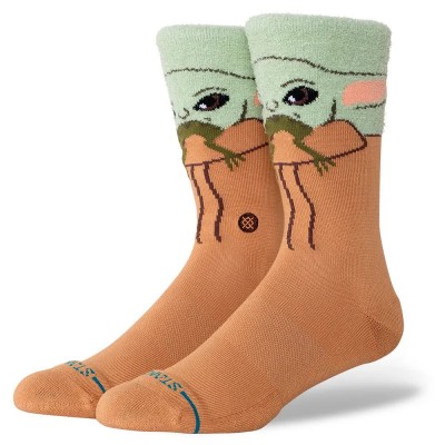 чорапи,мъжки,чорапи,дамски,чорапи,stance,grogu,hungry,crew,socks,multicolor,(green)