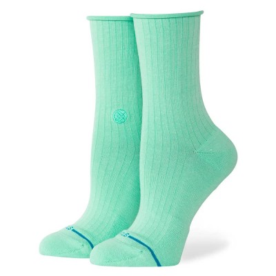 чорапи,дамски,чорапи,stance,rolled,cuff,socks,green,(jade)