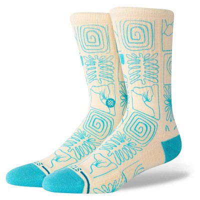 чорапи,мъжки,чорапи,дамски,чорапи,stance,tested,everywhere,crew,socks,beige,(canvas)