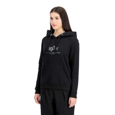 суичър,дамски,блузи,alpha,industries,basic,hoodie,black,(black)