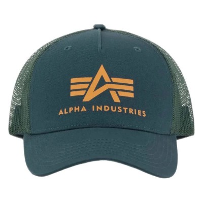 шапка,всички,шапки,alpha,industries,basic,trucker,cap,green,(frost,green)