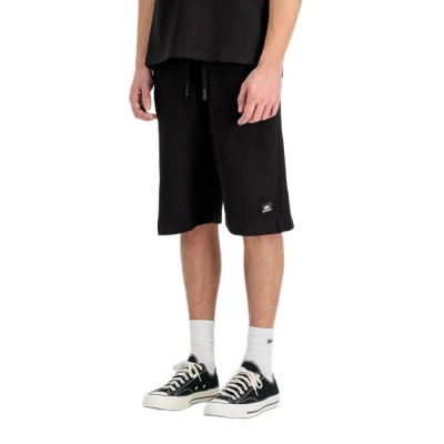 къси,панталони,мъжки,панталони,дамски,панталони,alpha,industries,waffle,small,logo,shorts,black,(ultra,navy)