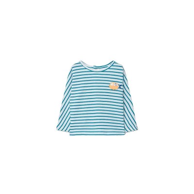 тениска,мъжки,тениски,дамски,тениски,boboli,103093,long,sleeve,t,shirt,blue,(lagoon)