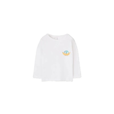 тениска,мъжки,тениски,дамски,тениски,boboli,103105,long,sleeve,t,shirt,white,(white)