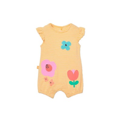 детски,пижами,boboli,143031,sleeveless,pelele,yellow,(honey)