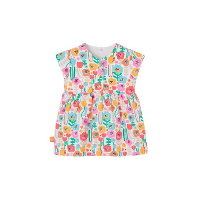 рокля,дамски,поли,и,рокли,boboli,143064,sleeveless,dress,multicolor,(flower,print)