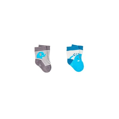 чорапи,мъжки,чорапи,дамски,чорапи,boboli,193003,socks,2,pairs,blue,grey,(water)