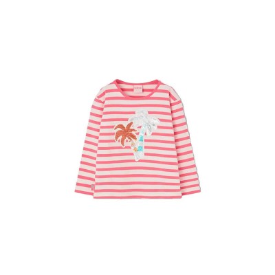 тениска,мъжки,тениски,дамски,тениски,boboli,333009,long,sleeve,t,shirt,pink,(blush)