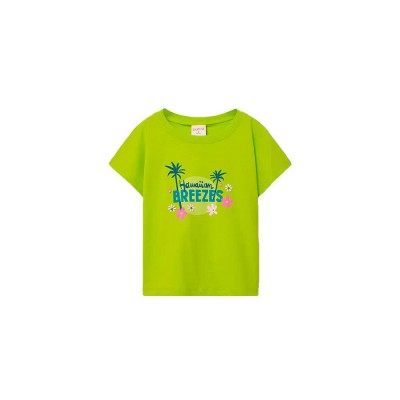тениска,мъжки,тениски,дамски,тениски,boboli,413110,short,sleeve,t,shirt,green,(lime)