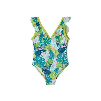 бански,костюм,детски,бански,костюми,boboli,413165,swimsuit,multicolor,(palms,print)