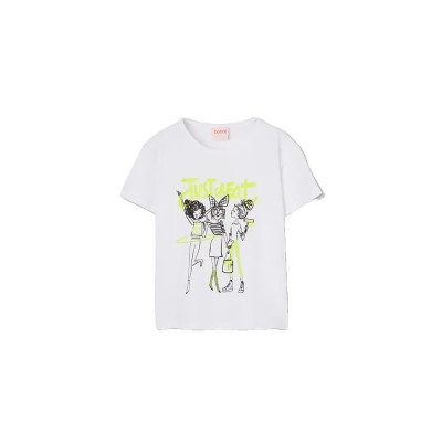 тениска,мъжки,тениски,дамски,тениски,boboli,423043,short,sleeve,t,shirt,white,(white)