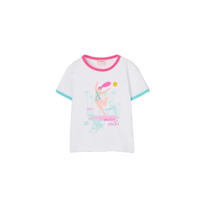тениска,мъжки,тениски,дамски,тениски,boboli,443001,short,sleeve,t,shirt,white,(white)