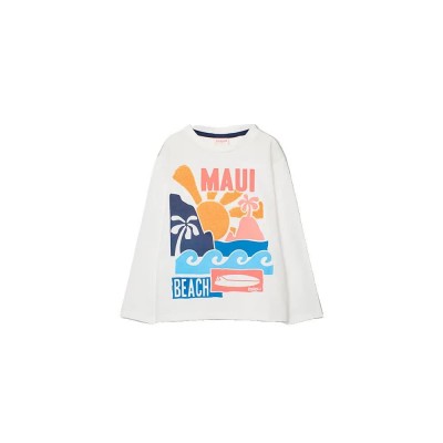 тениска,мъжки,тениски,дамски,тениски,boboli,503020,long,sleeve,t,shirt,white,(chemical,white)