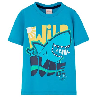 тениска,мъжки,тениски,дамски,тениски,boboli,543046,short,sleeve,t,shirt,blue,(canard)