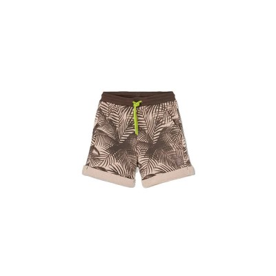 къси,панталони,мъжки,панталони,дамски,панталони,boboli,623090,shorts,brown,(leaf,print)