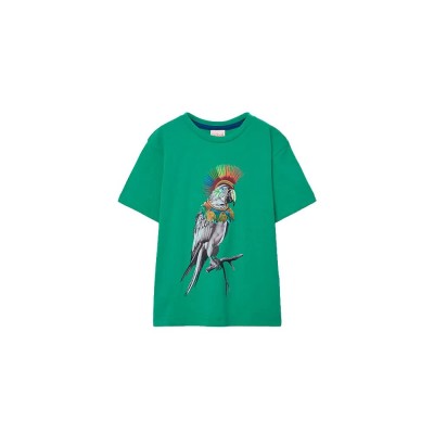 тениска,мъжки,тениски,дамски,тениски,boboli,693008,short,sleeve,t,shirt,green,(jade)