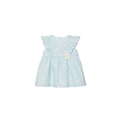 рокля,дамски,поли,и,рокли,boboli,703112,sleeveless,dress,blue,(daisy,print)