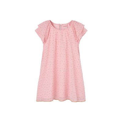 рокля,дамски,поли,и,рокли,boboli,733036,short,sleeve,dress,pink,(confetti,print)