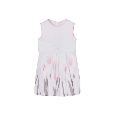 рокля,дамски,поли,и,рокли,boboli,733047,sleeveless,dress,white,(white)