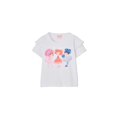 тениска,мъжки,тениски,дамски,тениски,boboli,753016,short,sleeve,t,shirt,white,(white)