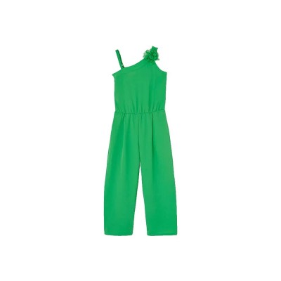 гащеризон,детски,облекла,за,момичета,boboli,763073,sleeveless,jumpsuit,green,(grass)