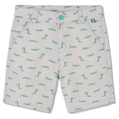 къси,панталони,мъжки,панталони,дамски,панталони,boboli,813046,shorts,white,grey,(crocodile,print)