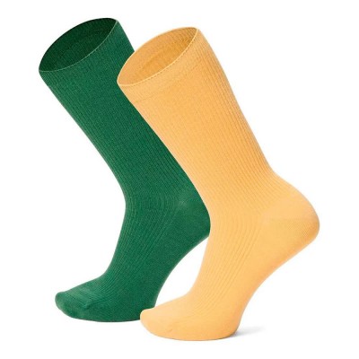 чорапи,мъжки,чорапи,дамски,чорапи,timberland,carleton,short,socks,2,pairs,green,yellow,(myrtle)