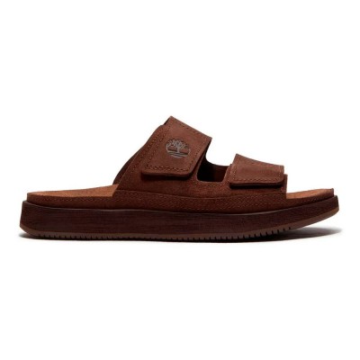сандали,мъжки,сандали,timberland,casco,cove,slide,sandals,brown,(dark,brown,suede)