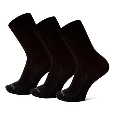 чорапи,мъжки,чорапи,timberland,chesapeake,crew,long,socks,3,pairs,black,(black)