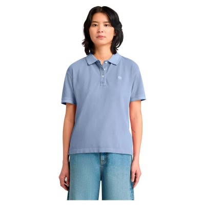 дамски,блузи,с,яка,мъжки,блузи,с,яка,timberland,pique,short,sleeve,polo,blue,(stone,wash)