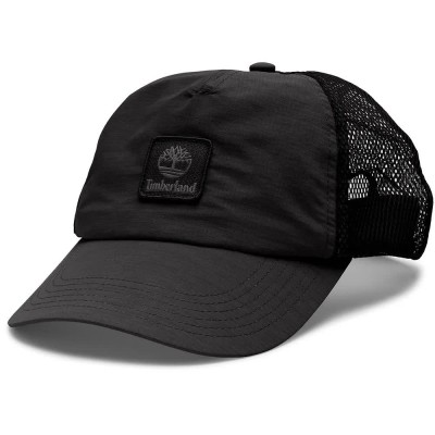 шапка,всички,шапки,timberland,soft,structure,trucker,cap,black,(black)