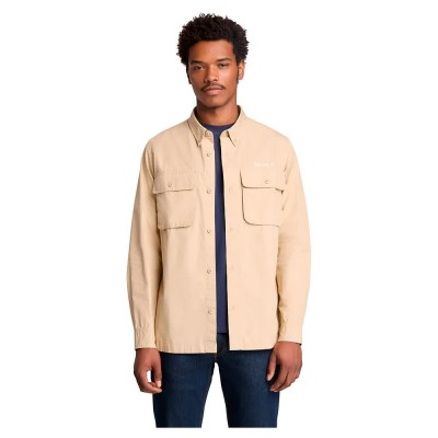 риза,с,дълъг,ръкав,дамски,ризи,мъжки,ризи,timberland,utility,long,sleeve,shirt,beige,(safari)