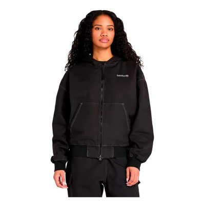 яке,мъжки,якета,дамски,якета,и,палта,timberland,washed,duck,canvas,bomber,jacket,black,(black)