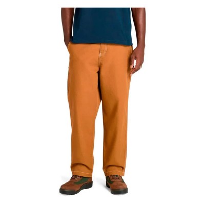 панталони,мъжки,панталони,timberland,washed,duck,canvas,carpenter,pants,brown,(dark,wheat,boot)