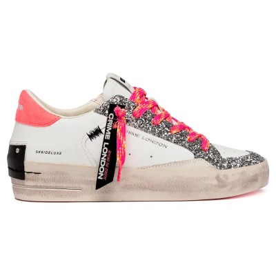 кецове,на,платформа,мъжки,маратонки,дамски,маратонки,crime,london,sk8,deluxe,wedge,trainers,white,(white)