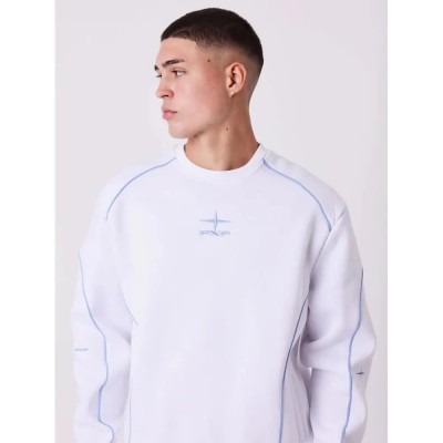 блуза,мъжки,пуловери,project,x,paris,sweatshirt,white,(white)